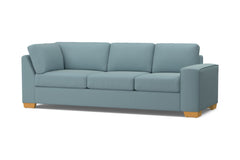 Melrose Right Arm Corner Sofa :: Leg Finish: Natural / Configuration: RAF - Chaise on the Right