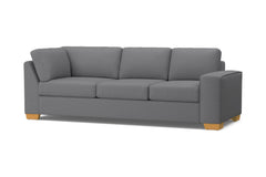 Melrose Right Arm Corner Sofa :: Leg Finish: Natural / Configuration: RAF - Chaise on the Right