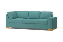 Melrose Right Arm Corner Sofa :: Leg Finish: Natural / Configuration: RAF - Chaise on the Right