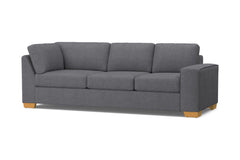 Melrose Right Arm Corner Sofa :: Leg Finish: Natural / Configuration: RAF - Chaise on the Right