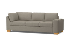 Melrose Right Arm Corner Sofa :: Leg Finish: Natural / Configuration: RAF - Chaise on the Right