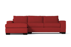 Melrose 2pc Sectional Sofa :: Leg Finish: Espresso / Configuration: LAF - Chaise on the Left