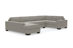 Melrose 3pc Sectional Sofa :: Leg Finish: Espresso / Configuration: LAF - Chaise on the Left