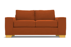 Melrose Apartment Size Sleeper Sofa Bed :: Leg Finish: Natural / Sleeper Option: Deluxe Innerspring Mattress