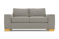 Melrose Apartment Size Sofa :: Leg Finish: Natural / Size: Apartment Size - 80&quot;w