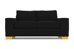 Melrose Apartment Size Sleeper Sofa Bed :: Leg Finish: Natural / Sleeper Option: Deluxe Innerspring Mattress