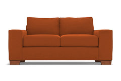Melrose Apartment Size Sofa :: Leg Finish: Pecan / Size: Apartment Size - 80&quot;w