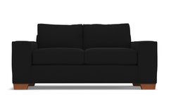 Melrose Apartment Size Sofa :: Leg Finish: Pecan / Size: Apartment Size - 80&quot;w