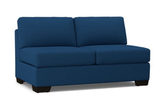 Melrose Armless Apartment Size Sofa :: Leg Finish: Espresso