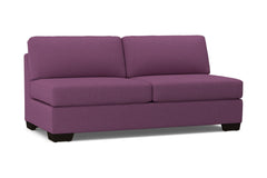 Melrose Armless Sofa :: Leg Finish: Espresso