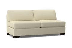 Melrose Armless Sofa :: Leg Finish: Espresso