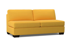 Melrose Armless Sofa :: Leg Finish: Espresso