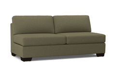 Melrose Armless Sofa :: Leg Finish: Espresso