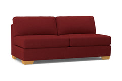 Melrose Armless Sofa :: Leg Finish: Natural