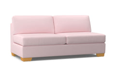 Melrose Armless Sofa :: Leg Finish: Natural