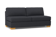 Melrose Armless Sofa :: Leg Finish: Natural