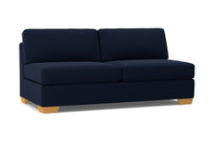 Melrose Armless Sofa :: Leg Finish: Natural