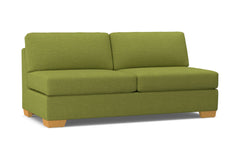 Melrose Armless Sofa :: Leg Finish: Natural