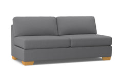 Melrose Armless Sofa :: Leg Finish: Natural