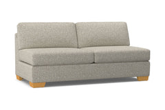 Melrose Armless Sofa :: Leg Finish: Natural