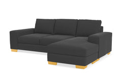 Melrose Reversible Chaise Sofa :: Leg Finish: Natural