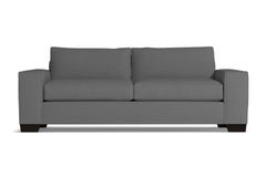 Melrose Queen Size Sleeper Sofa Bed :: Leg Finish: Espresso / Sleeper Option: Deluxe Innerspring Mattress
