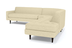 Monroe 3pc Sectional Sofa :: Leg Finish: Espresso / Configuration: RAF - Chaise on the Right