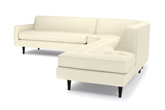 Monroe 3pc Sectional Sofa :: Leg Finish: Espresso / Configuration: RAF - Chaise on the Right