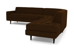 Monroe 3pc Sectional Sofa :: Leg Finish: Espresso / Configuration: RAF - Chaise on the Right