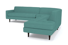 Monroe 3pc Sectional Sofa :: Leg Finish: Espresso / Configuration: RAF - Chaise on the Right