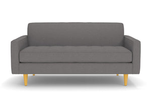 Monroe Loveseat :: Leg Finish: Natural / Size: Loveseat - 56