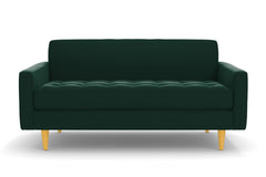 Monroe Loveseat :: Leg Finish: Natural / Size: Loveseat - 56&quot;w