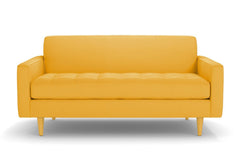 Monroe Apartment Size Sofa :: Leg Finish: Natural / Size: Apartment Size - 68&quot;w