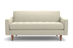 Monroe Apartment Size Sofa :: Leg Finish: Pecan / Size: Apartment Size - 68&quot;w