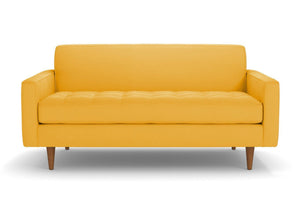Monroe Apartment Size Sofa :: Leg Finish: Pecan / Size: Apartment Size - 68