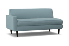 Monroe Left Arm Apartment Size Sofa :: Leg Finish: Espresso / Configuration: LAF - Chaise on the Left