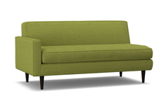 Monroe Left Arm Apartment Size Sofa :: Leg Finish: Espresso / Configuration: LAF - Chaise on the Left