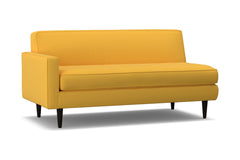 Monroe Left Arm Apartment Size Sofa :: Leg Finish: Espresso / Configuration: LAF - Chaise on the Left