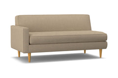 Monroe Left Arm Apartment Size Sofa :: Leg Finish: Natural / Configuration: LAF - Chaise on the Left