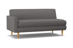 Monroe Left Arm Apartment Size Sofa :: Leg Finish: Natural / Configuration: LAF - Chaise on the Left