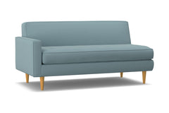 Monroe Left Arm Apartment Size Sofa :: Leg Finish: Natural / Configuration: LAF - Chaise on the Left