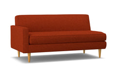 Monroe Left Arm Apartment Size Sofa :: Leg Finish: Natural / Configuration: LAF - Chaise on the Left