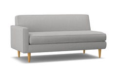 Monroe Left Arm Apartment Size Sofa :: Leg Finish: Natural / Configuration: LAF - Chaise on the Left