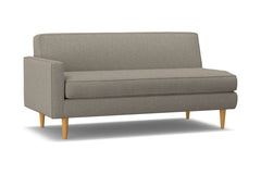 Monroe Left Arm Apartment Size Sofa :: Leg Finish: Natural / Configuration: LAF - Chaise on the Left