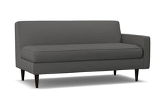 Monroe Right Arm Apartment Size Sofa :: Leg Finish: Espresso / Configuration: RAF - Chaise on the Right