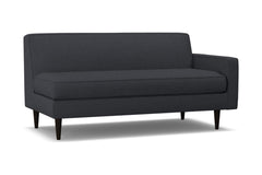 Monroe Right Arm Apartment Size Sofa :: Leg Finish: Espresso / Configuration: RAF - Chaise on the Right