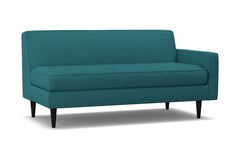 Monroe Right Arm Apartment Size Sofa :: Leg Finish: Espresso / Configuration: RAF - Chaise on the Right