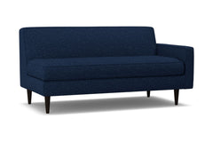 Monroe Right Arm Apartment Size Sofa :: Leg Finish: Espresso / Configuration: RAF - Chaise on the Right