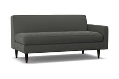 Monroe Right Arm Apartment Size Sofa :: Leg Finish: Espresso / Configuration: RAF - Chaise on the Right