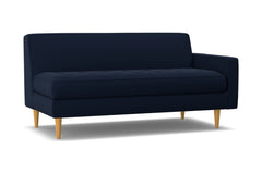 Monroe Right Arm Apartment Size Sofa :: Leg Finish: Natural / Configuration: RAF - Chaise on the Right